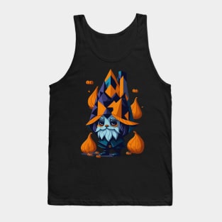 Ugly Halloween Gnome Tank Top